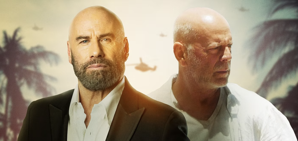 'Paradise City' stars John Travolta and Bruce Willis